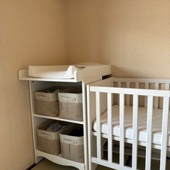 IKEA おむつ替え台 + ベビーケアマット + ベビーケアマッ...