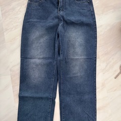 レディース ボトムス パンツ ブルー L サイズ