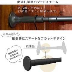 突っ張り棒　ハンガーラックの画像