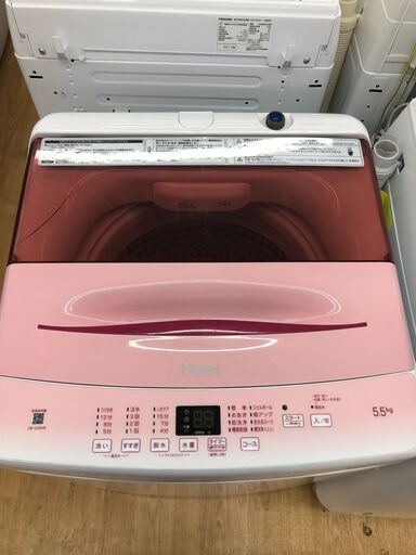 ★ジモティ割あり★ Haier 洗濯機  5.5㎏ 21年製 動作確認／クリーニング済み SJ3182