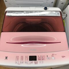 ★ジモティ割あり★ Haier 洗濯機  5.5㎏ 21年製 動作確認／クリーニング済み SJ3182