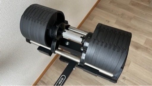 フレックスベル FLEXBELL 可変式ダンベル 32kg×2/4kg刻み＋フレックスベル専用スタンドセット