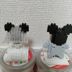 ミッキー　ミニー　ナノブロック　ケース付　ディズニーリゾート　ディズニーランドの画像