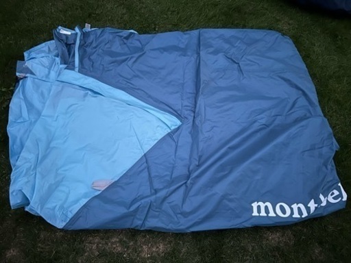 【mont-bell】クロノスドーム４グランドシート付き　廃盤品
