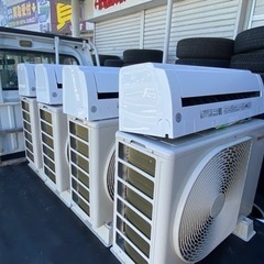 🏠【エアコン】ほぼ新品！東芝エアコン9~14畳 4-2【エアコン取外し～買取＆販売リサイクルSHOPアールワン田川】の画像