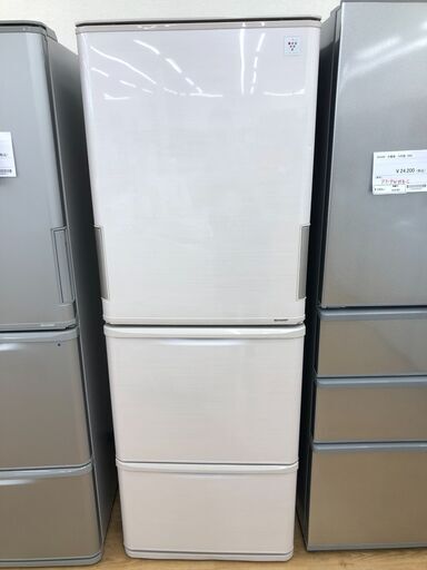 ★ジモティ割あり★ SHARP 冷蔵庫 SJ-PW35B-C 350 １６年製 動作確認／クリーニング済み SJ3187