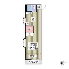 💙💙初期費用5万円！フリーレント1ヶ月付き😍敷礼０！《1R》坂戸...