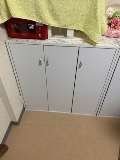 今月末に処分します。本棚