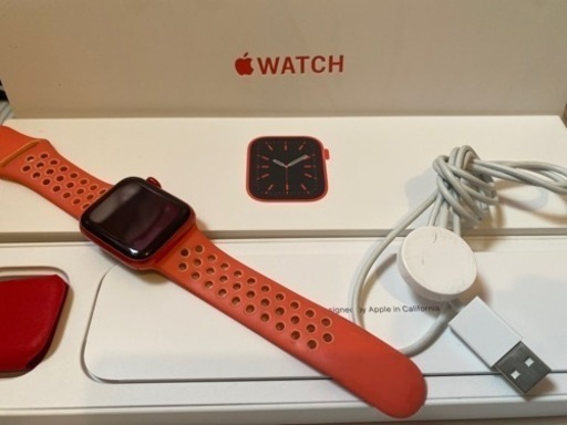 腕時計 Apple Watch Serise6 40mm Red Alminum GPS