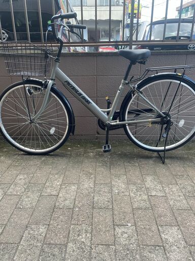 リサイクルショップどりーむ荒田店　No919 エコNo17037X 自転車　シティサイクル　２６インチ　LEDライト付き♪　美品♪