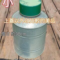 お茶缶　ブリキ缶　昭和レトロ　2缶セットの画像
