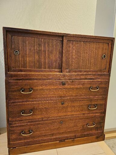 \u003cお取引中\u003e 美品: 桐箪笥 古民具 アンティーク