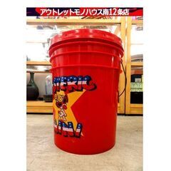 ヒステリックミニ バケツ椅子 レッド 正規品 ドラムバケツ ヒス...