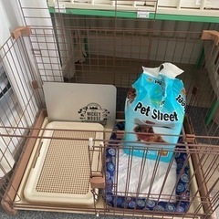 ペットゲージその他セット