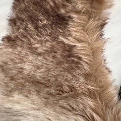 つけ襟 ファーの画像