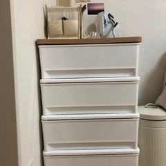 ニトリ4段収納引き出し/高さ83cm❗️の画像
