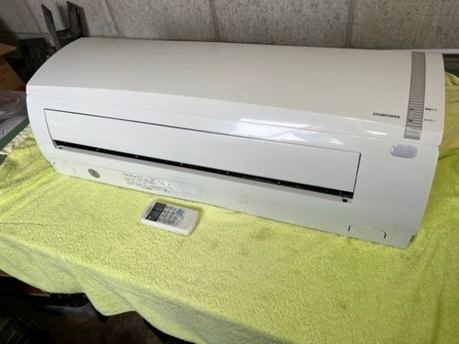 【取引中】CORONA ルームエアコン　2019年製　CSH-N2219R 6畳用　室内機クリーニング済み