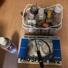 プラモデル塗装セットの画像