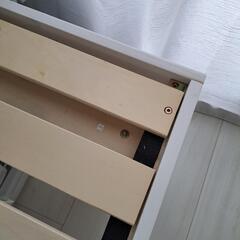 シングル　すのこベッドフレームの画像