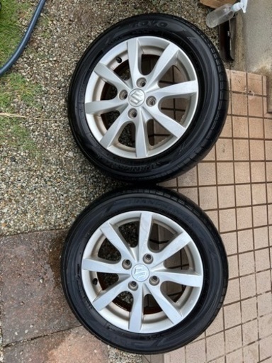 スズキ　パレットに履いてました
