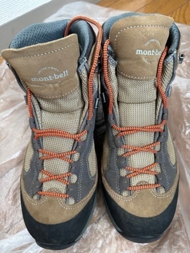 【モンベル】トレッキングシューズ（10/6で受付終了します。）