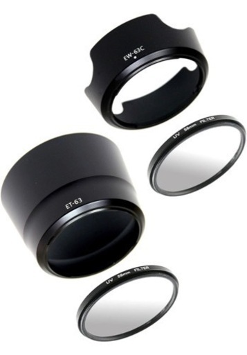 大幅値下げ‼️レンズフード EW-63C ET-63 58mm フィルター 2枚