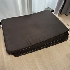 三つ折りマットレス　シングルサイズの画像