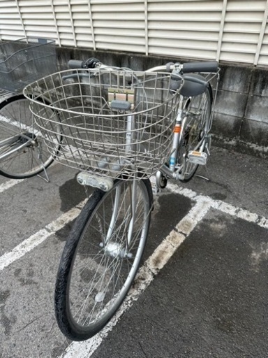 パンクしないタイヤの自転車