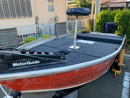 アルミボート　クイントレックスv12 バスボート