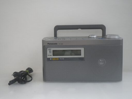 パナソニック FM/AMラジオ RF-U350 ゆっくり再生機能 FM緊急警報放送対応