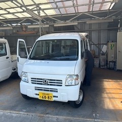 リフォーム、建築、軽貨物　にピッタリ　軽バン　ホンダ　EBD-H H5