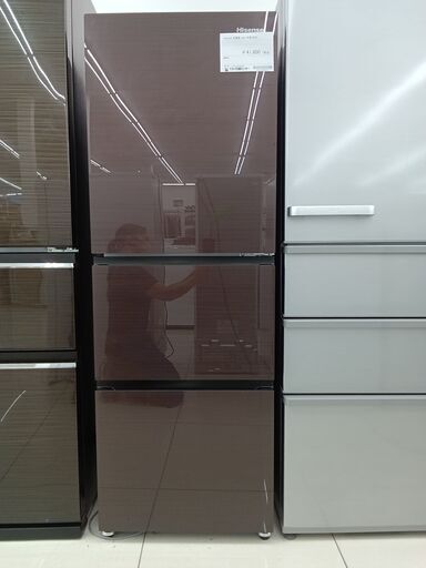 ★ジモティ割あり★ Hisense 冷蔵庫 282L 21年製 動作確認／クリーニング済み HJ548
