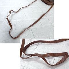 CELINE セリーヌ マカダム ショルダーバッグ PVC フロントジップ ヴィンテージ ポシェット ミニショルダー ブラウン 茶色 ☆ 札幌市白石区 白石店 の画像