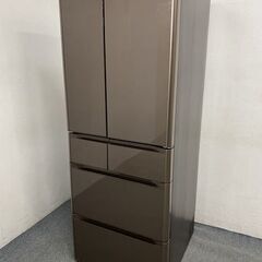 日立/HITACHI R-XG56J XH 555L フレンチドア 6ドア グレイッシュブラウン 真空チルド スポット冷蔵 2019年製 中古家電 店頭引取歓迎 R7438