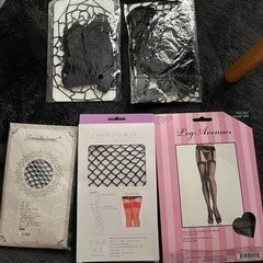 受終💖1つ￥50💖網タイツ各種/サイズはバラバラの画像