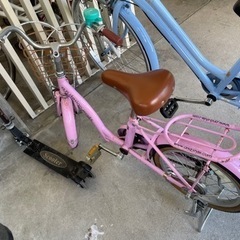 子供用  16インチ  ピンク