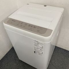 高年式!2022年製! パナソニック/Panasonic NA-F60B15-C 全自動洗濯機 6kg ニュアンスベージュ 中古家電 店頭引取歓迎 ■R7474