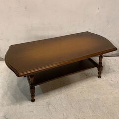 ✨🔔期間限定・特別価格🔔✨飛騨産業 / HIDA 穂高 キツツキ センターテーブル リビングテーブル コーヒーテーブル 応接 楢材 カントリー アンティーク調の画像