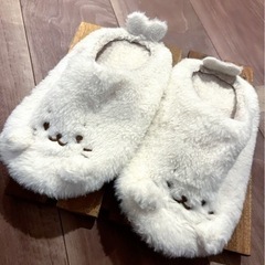 マザーガーデン　しろたん　ルームシューズの画像
