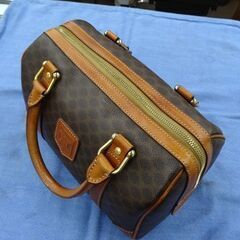 セリーヌ CELINE ボストンバッグ マカダム柄 ミニボストン オールドセリーヌ 西岡店の画像