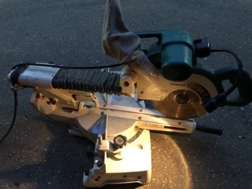 日立工機 216mm卓上スライド丸のこ C8FSA 動作確認済