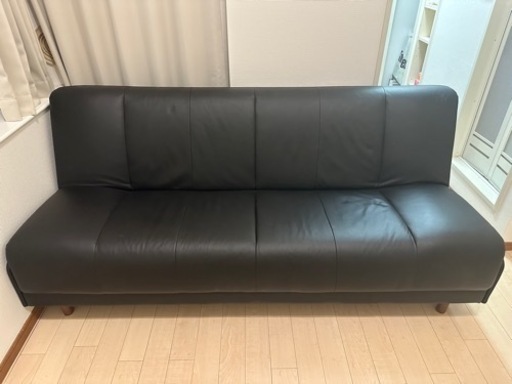フランスベッド 最高級本革ソファーベッド ルーカス LUCAS