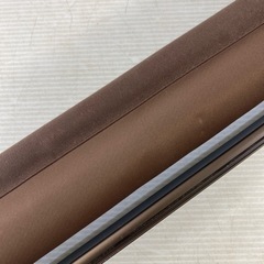 TOSO ロールスクリーン ロールカーテン ブラインド 認定番号 AFE-13-0251 防炎 茶 ブラウン 美品の画像