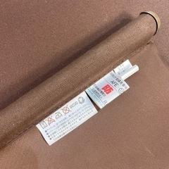 TOSO ロールスクリーン ロールカーテン ブラインド 認定番号 AFE-13-0251 防炎 茶 ブラウン 美品の画像