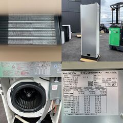 [使用期間 約4ヶ月] 美品 2022年製 ダイキン 業務用エアコン EcoZEAS SZRV160BY 6馬力 シングル標準型 冷媒R32 三相200V 床置形 店舗 工場 ワイヤードリモコン/説明書/保証書付きの画像