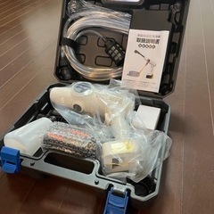 コードレス高圧洗浄機