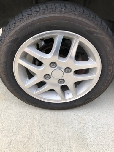 取引中❗️155/65/14 ホイール付き