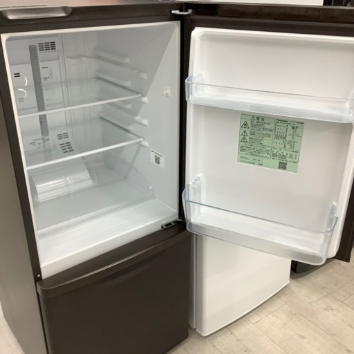 安心の1年保証付き！Panasonic 2ドア冷蔵庫 138L 2021年製【トレファク堺福田店】