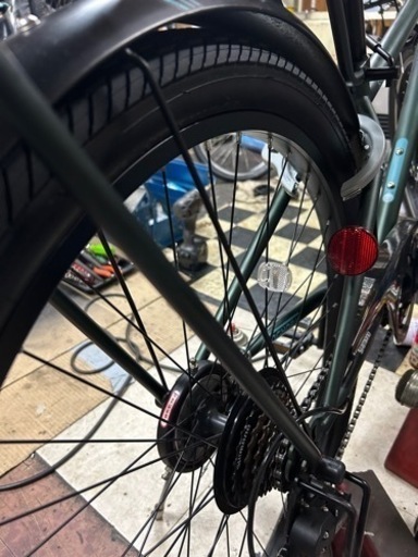 自転車　26インチ　おしゃれ自転車　たくさんの問い合わせありがとございます。商談入りました。