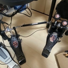 電子ドラムセット　※ツインペダル付きの画像